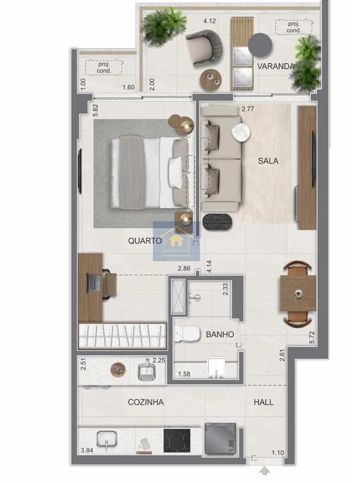 Apartamento à venda com 2 quartos, 75m² - Foto 19