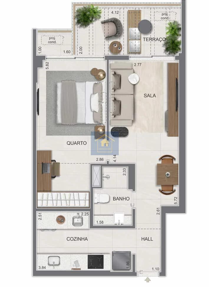 Apartamento à venda com 2 quartos, 75m² - Foto 17