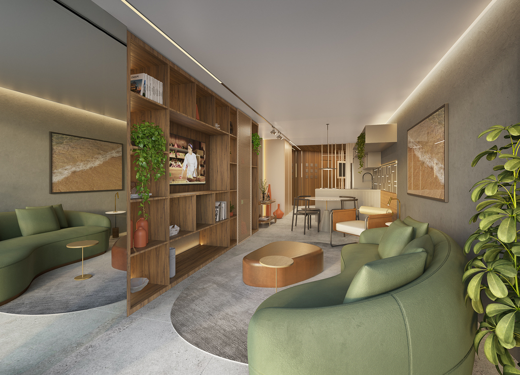 Apartamento à venda com 1 quarto, 36m² - Foto 8