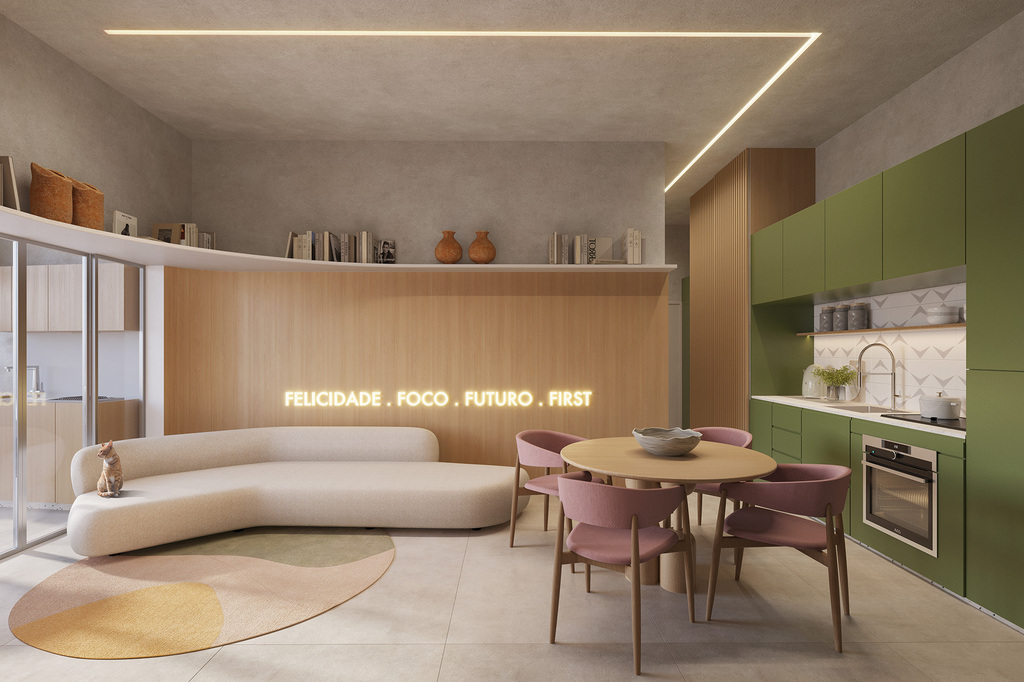 Apartamento à venda com 1 quarto, 36m² - Foto 3