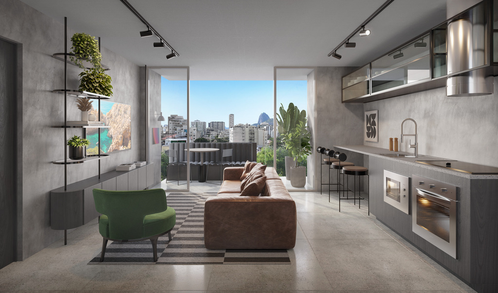 Apartamento à venda com 1 quarto, 36m² - Foto 12