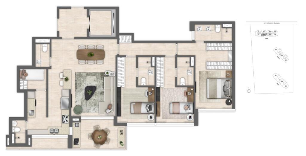 Cobertura, 4 quartos, 290 m² - Foto 67