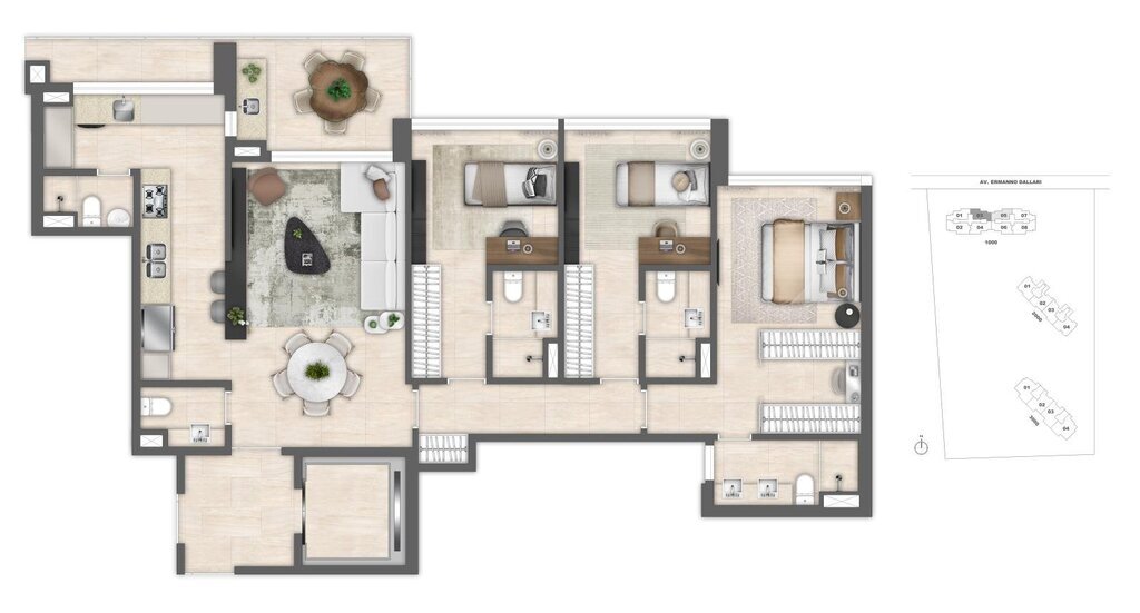 Cobertura, 4 quartos, 290 m² - Foto 65