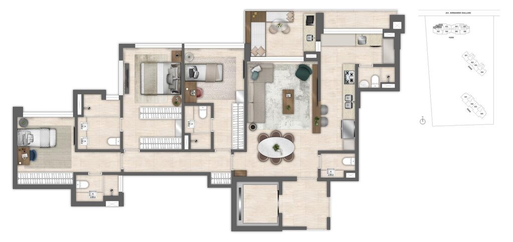 Cobertura, 4 quartos, 290 m² - Foto 66