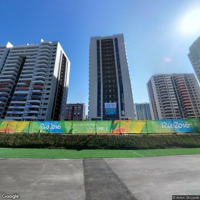 Imagem estática do "Street View" da localização