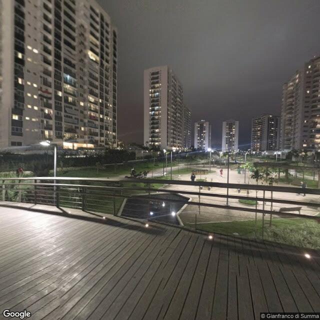 Imagem estática do "Street View" da localização