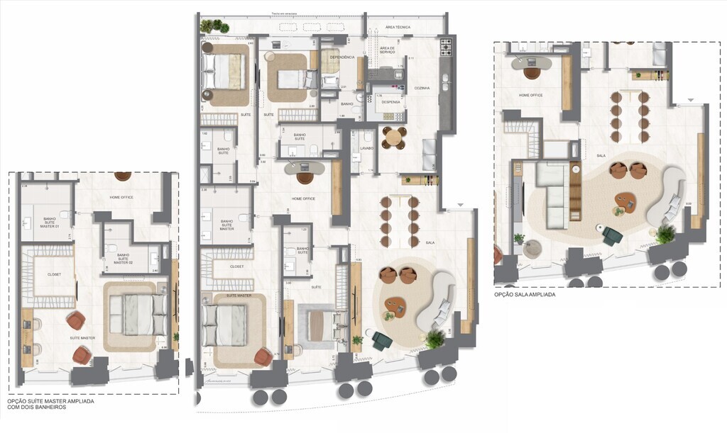 Apartamento, 3 quartos, 131 m² - Foto 79