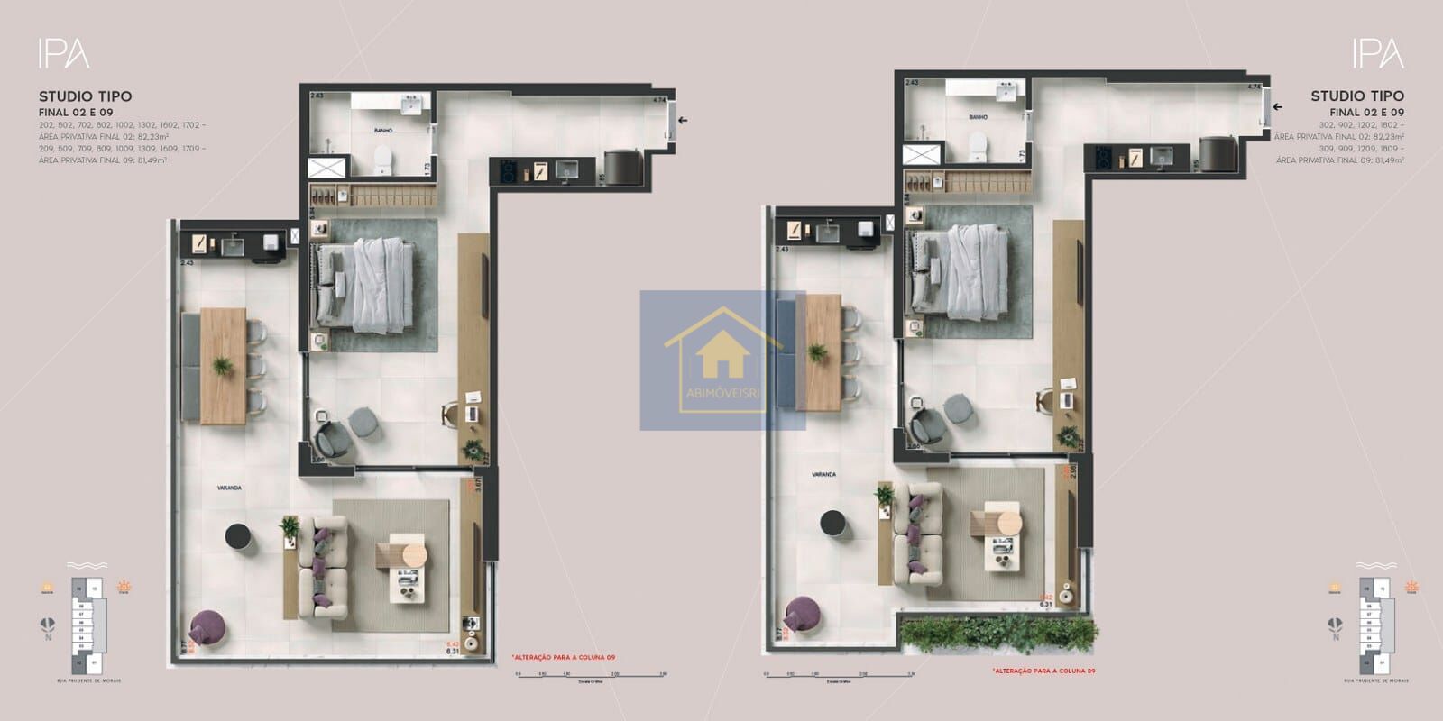 Apartamento à venda com 1 quarto, 47m² - Foto 19