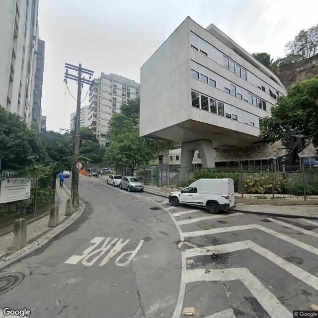 Imagem estática do "Street View" da localização