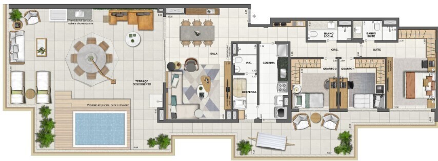 Apartamento à venda com 3 quartos, 139m² - Foto 68