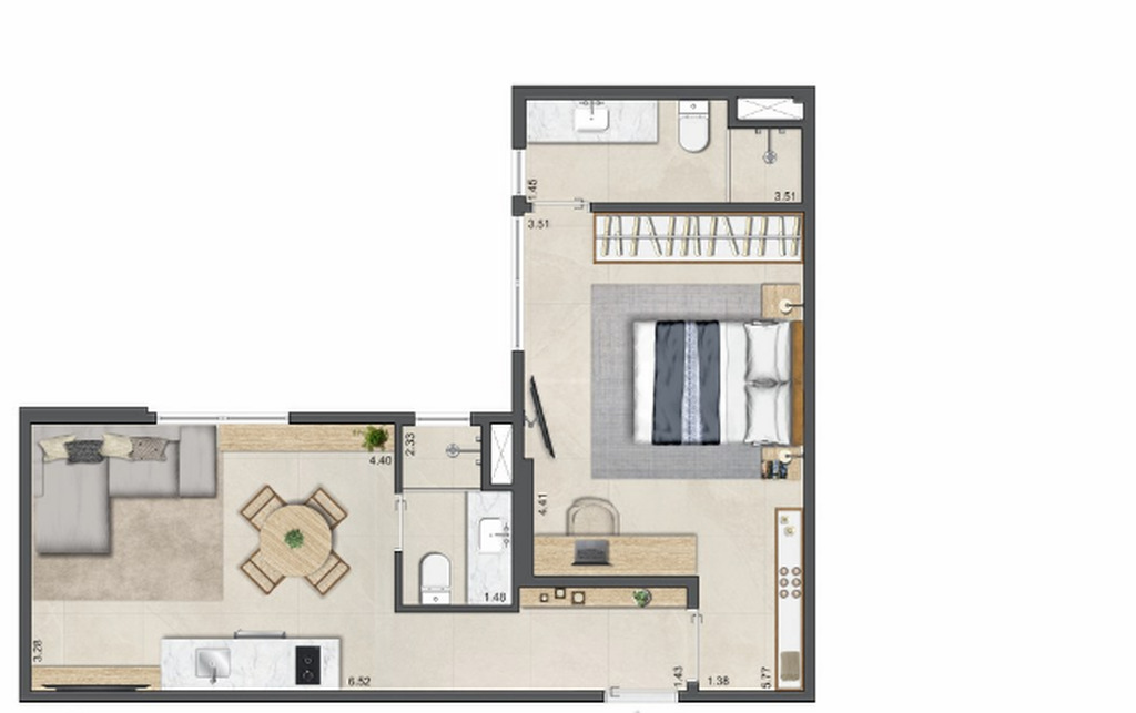 Apartamento, 2 quartos, 45 m² - Foto 35