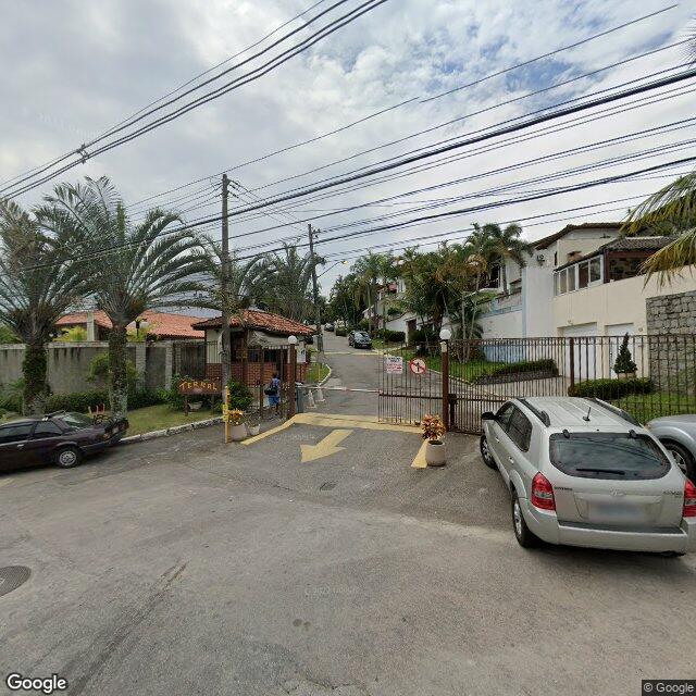 Imagem estática do "Street View" da localização