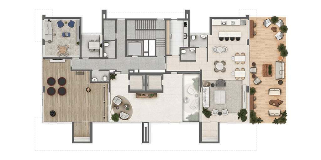 Apartamento à venda com 4 quartos, 194m² - Foto 45