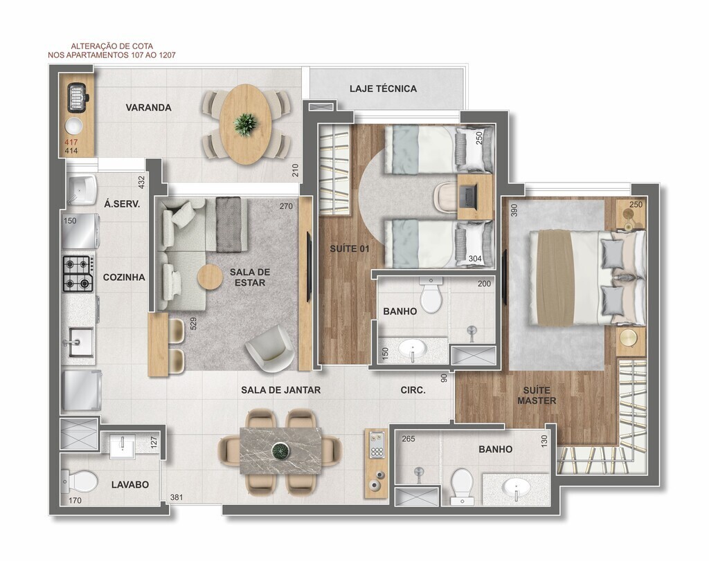 Apartamento à venda com 2 quartos, 66m² - Foto 41