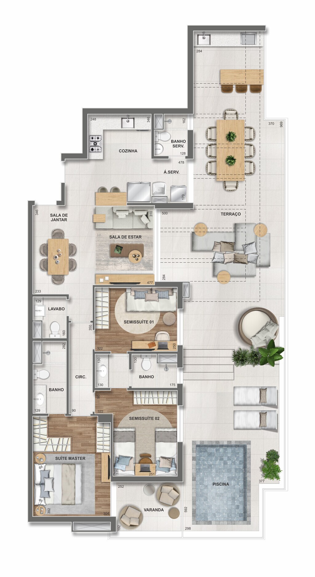 Apartamento à venda com 2 quartos, 66m² - Foto 52