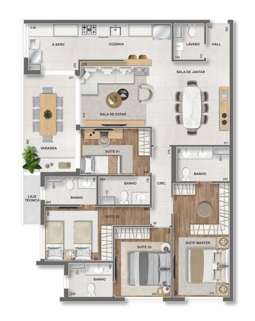 Apartamento à venda com 2 quartos, 66m² - Foto 48