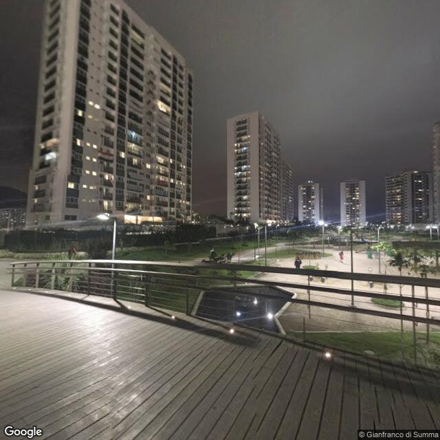 Imagem estática do "Street View" da localização