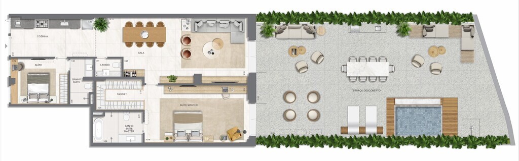 Apartamento à venda com 3 quartos, 131m² - Foto 84