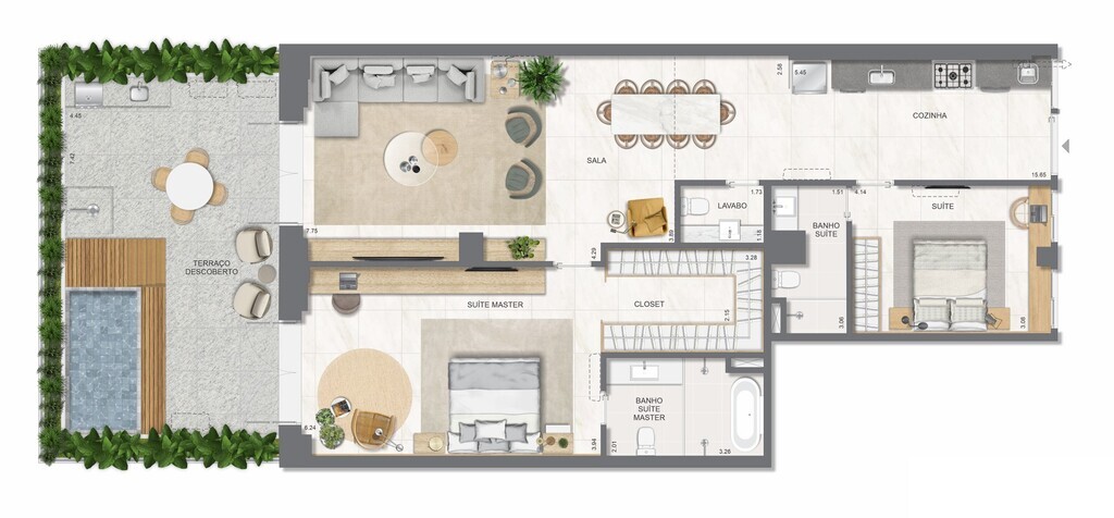 Apartamento à venda com 3 quartos, 131m² - Foto 55