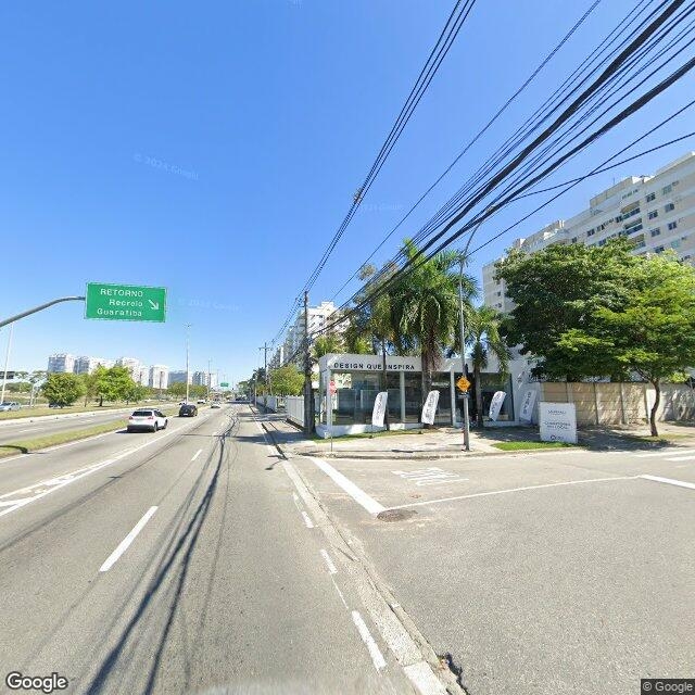 Imagem estática do "Street View" da localização