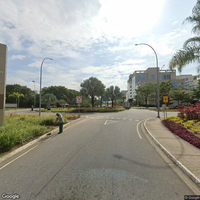 Imagem estática do "Street View" da localização