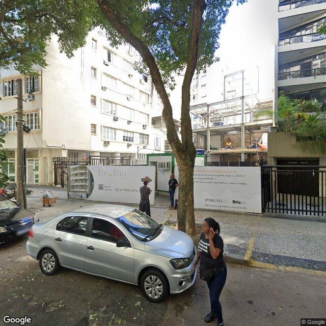 Imagem estática do "Street View" da localização