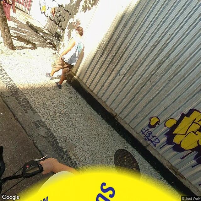 Imagem estática do "Street View" da localização