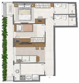 Apartamento, 3 quartos, 111 m² - Foto 23