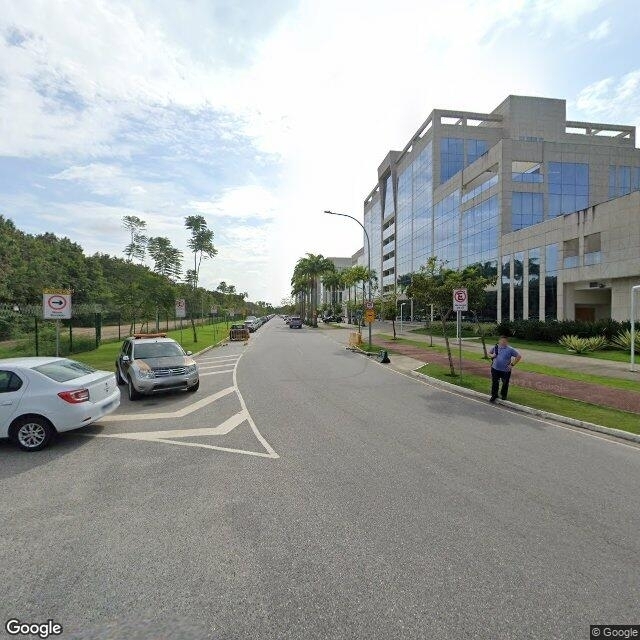 Imagem estática do "Street View" da localização