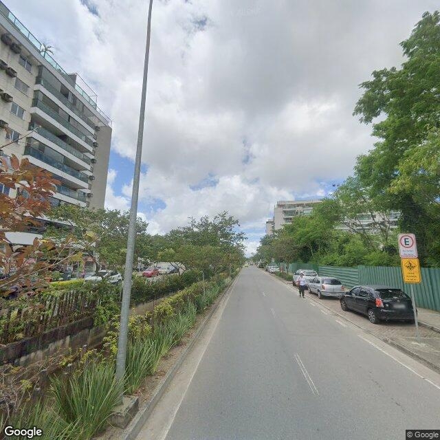 Imagem estática do "Street View" da localização