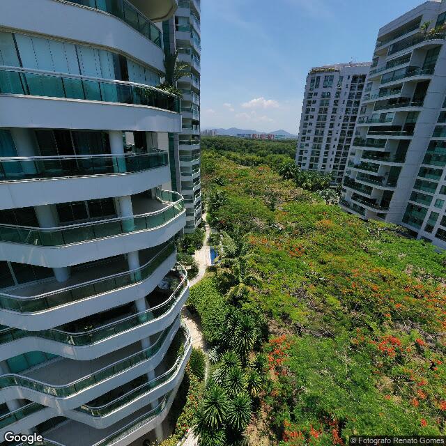 Imagem estática do "Street View" da localização