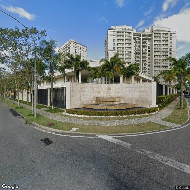 Imagem estática do "Street View" da localização