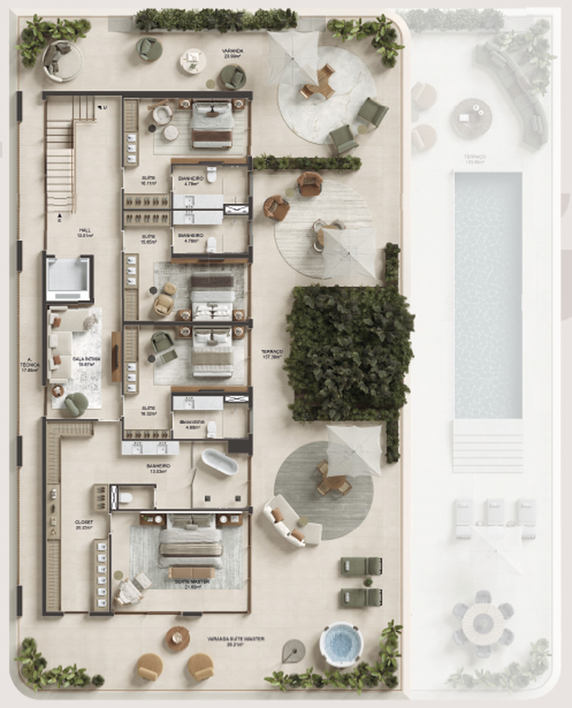 Apartamento, 4 quartos, 462 m² - Foto 41