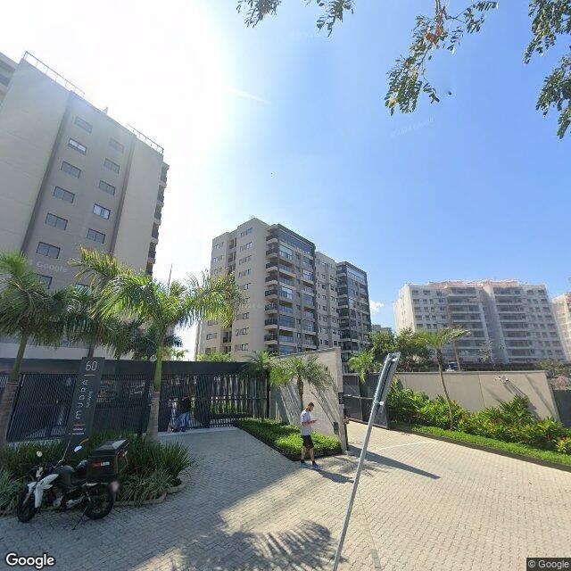 Imagem estática do "Street View" da localização