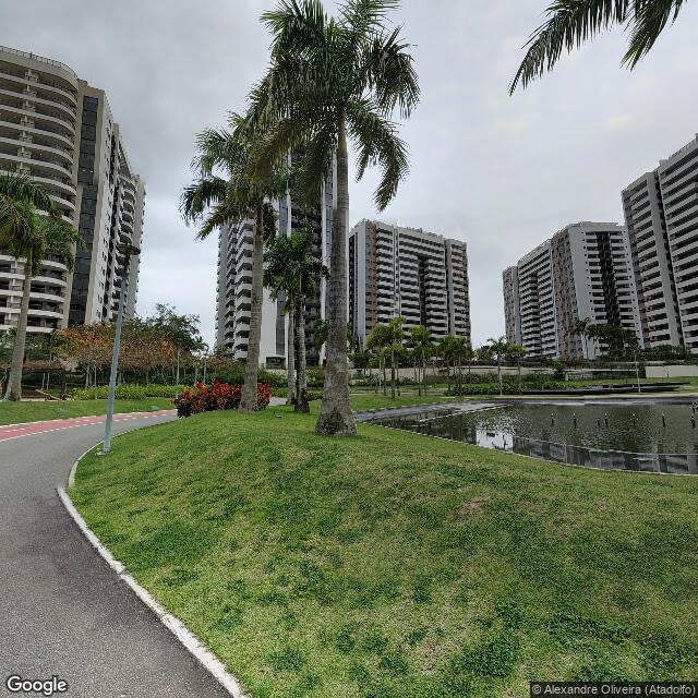 Imagem estática do "Street View" da localização