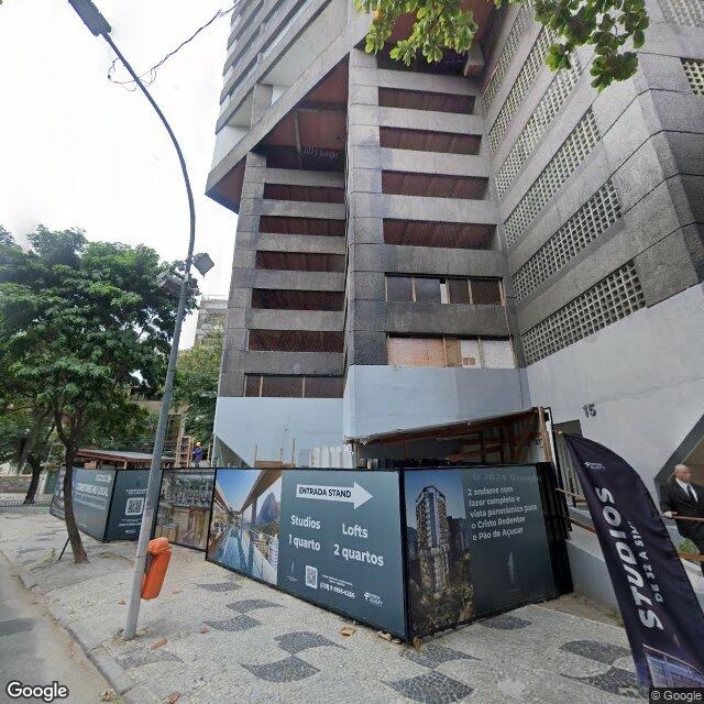 Imagem estática do "Street View" da localização