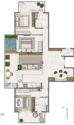 Apartamento, 2 quartos, 62 m² - Foto 22