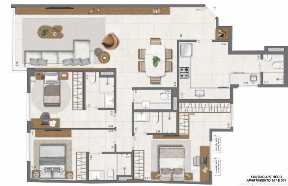 Apartamento, 2 quartos, 62 m² - Foto 27