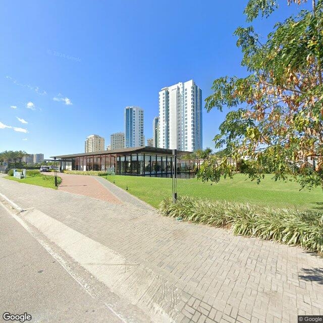 Imagem estática do "Street View" da localização