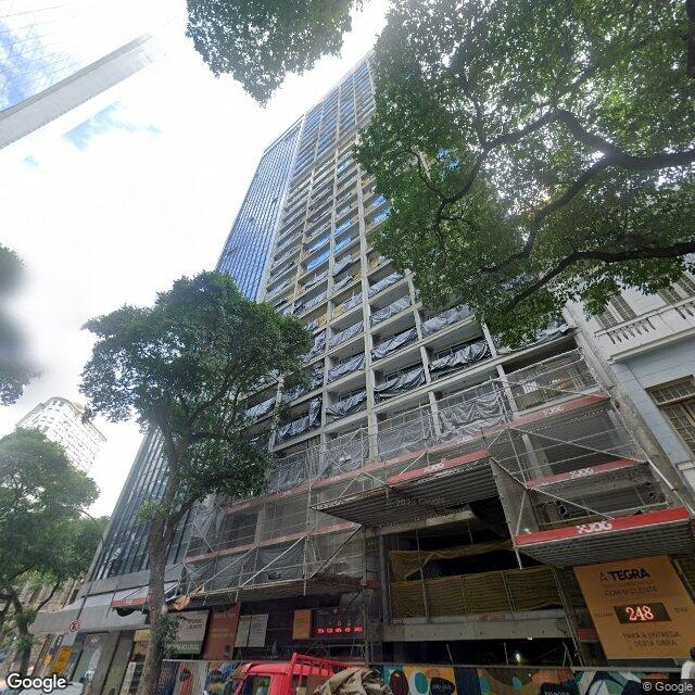 Imagem estática do "Street View" da localização