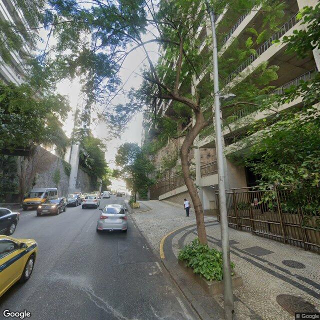 Imagem estática do "Street View" da localização