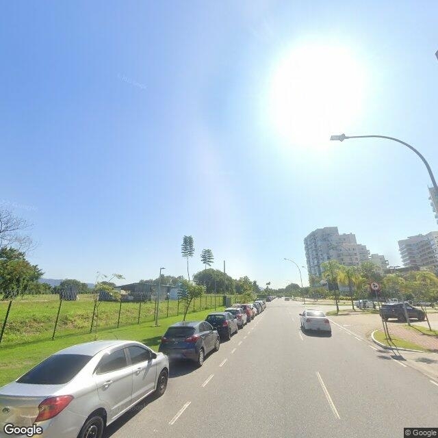 Imagem estática do "Street View" da localização