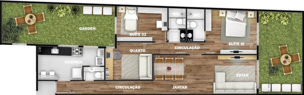 Cobertura, 4 quartos, 166 m² - Foto 8