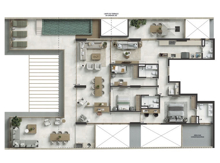Apartamento, 3 quartos, 167 m² - Foto 28