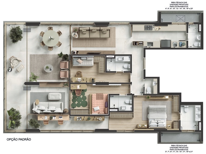 Apartamento, 3 quartos, 167 m² - Foto 25