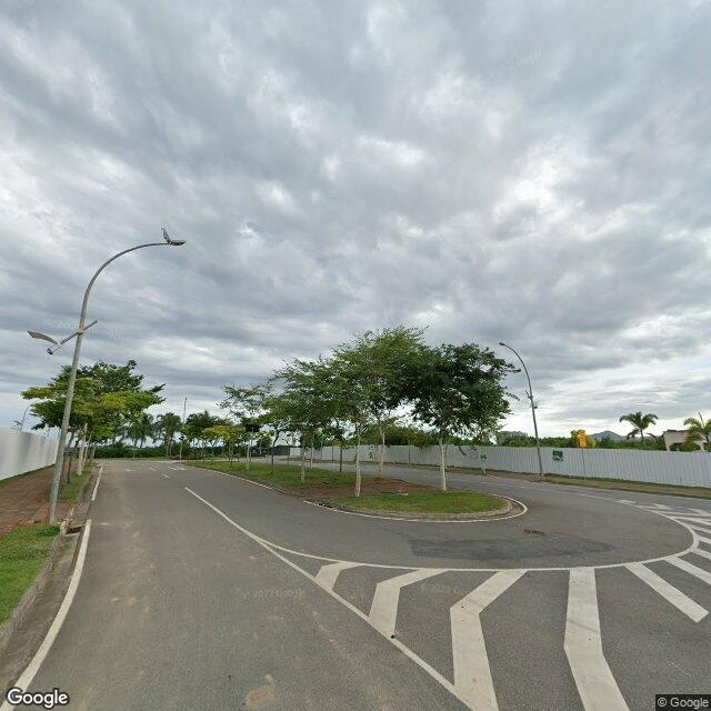 Imagem estática do "Street View" da localização