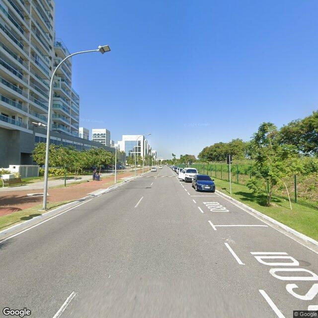 Imagem estática do "Street View" da localização