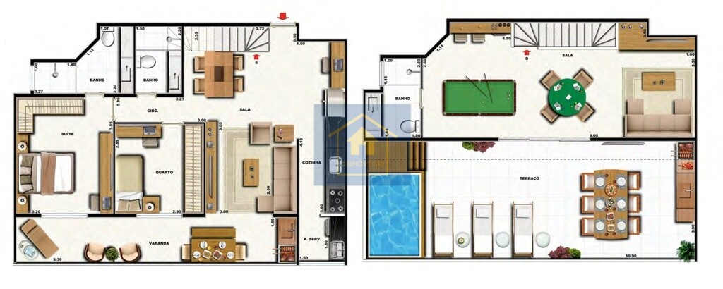 Cobertura à venda com 3 quartos, 160m² - Foto 50