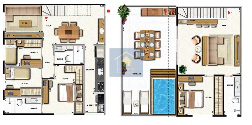 Cobertura à venda com 3 quartos, 160m² - Foto 40