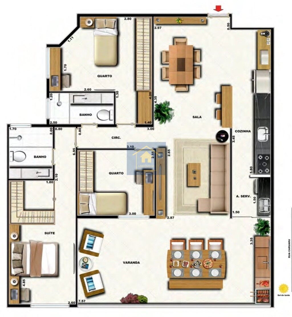 Cobertura à venda com 3 quartos, 160m² - Foto 37